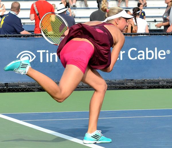 2014 US Open (Tennis) - Qualifying Rounds - Andrea Hlavackova