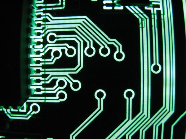 green circuit board I
